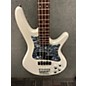 Used Ibanez SRMD200D Pearl White Electric Bass Guitar