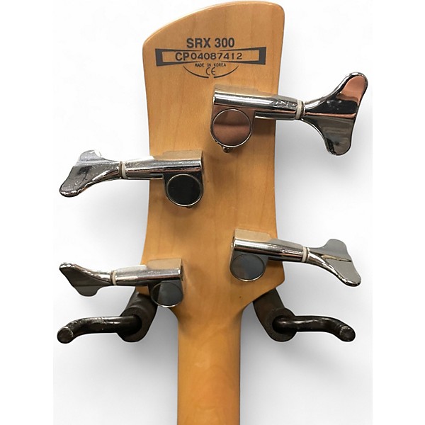 Used Ibanez SRX300 Silver Electric Bass Guitar