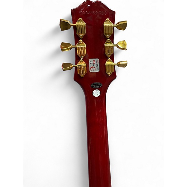 Used 2025 Epiphone oe Bonamassa Signature '63 SG Custom Cherry Solid Body Electric Guitar