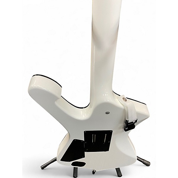 Used Ibanez STM1 SAM TOTMAN ICEMAN WHITE Solid Body Electric Guitar