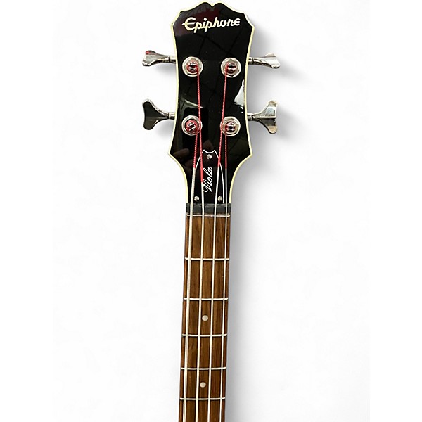 Used 2019 Epiphone Viola 3 Color Sunburst Electric Bass Guitar
