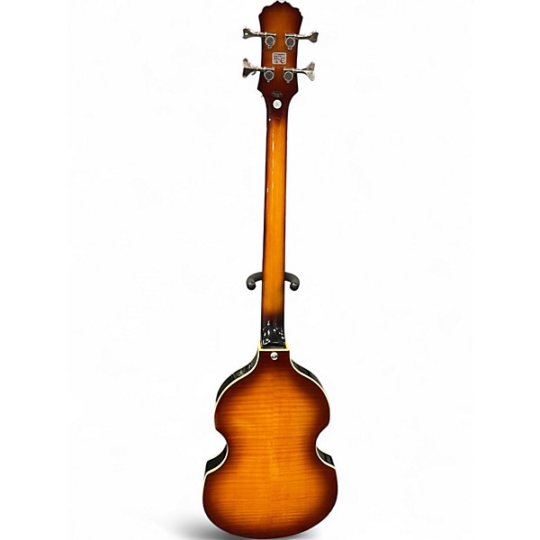 Used 2019 Epiphone Viola 3 Color Sunburst Electric Bass Guitar
