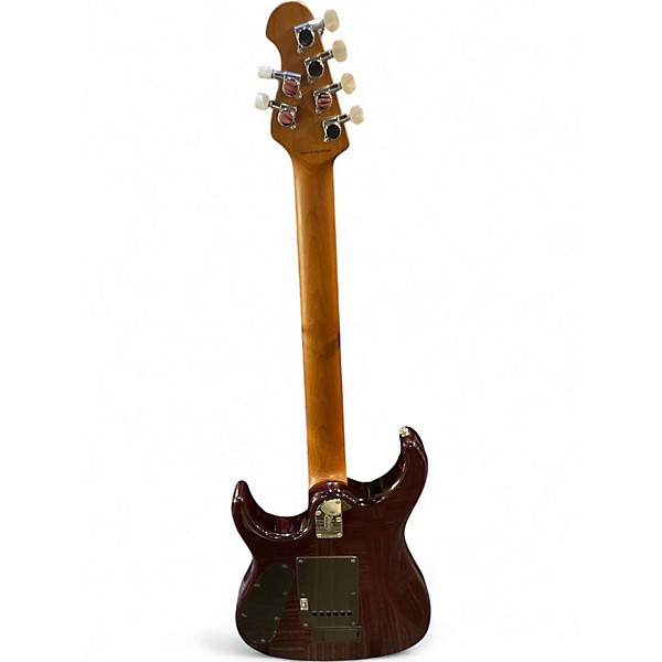 Used Sterling by Music Man JP150FM John Petrucci Signature Electric Guitar Royal Red Solid Body Electric Guitar