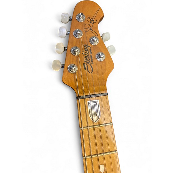 Used Sterling by Music Man JP150FM John Petrucci Signature Electric Guitar Royal Red Solid Body Electric Guitar