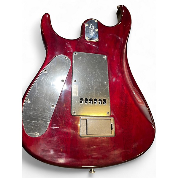 Used Sterling by Music Man JP150FM John Petrucci Signature Electric Guitar Royal Red Solid Body Electric Guitar