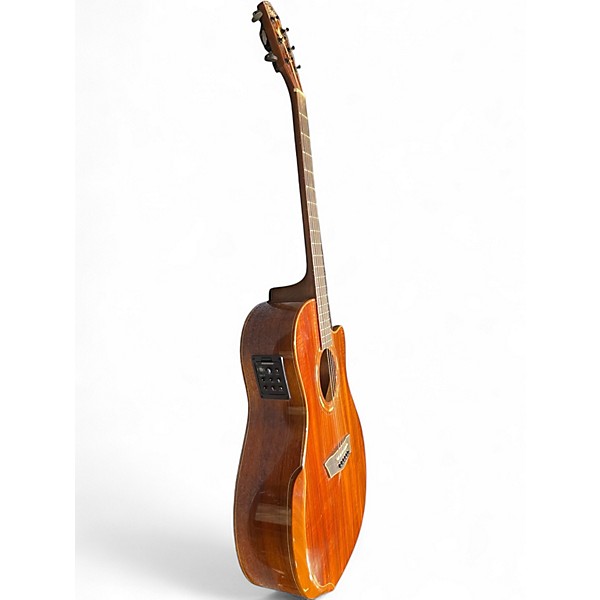 Used Washburn WCG55CE Mahogany Acoustic Electric Guitar