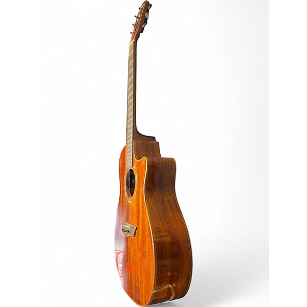 Used Washburn WCG55CE Mahogany Acoustic Electric Guitar