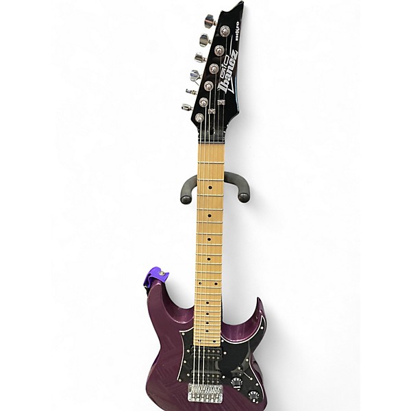 Used Ibanez GDTM21 Mikro Trans Purple Solid Body Electric Guitar