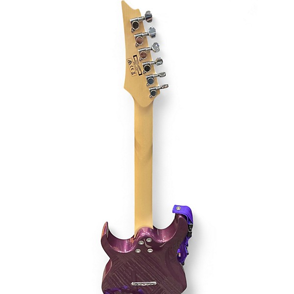Used Ibanez GDTM21 Mikro Trans Purple Solid Body Electric Guitar