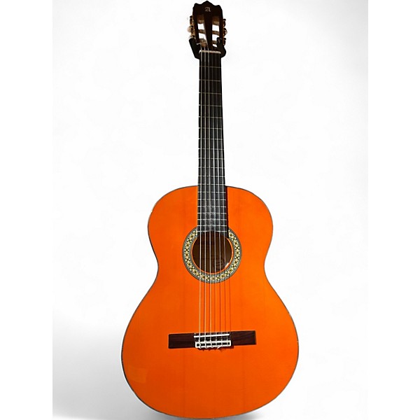 Used Alhambra 4 F Orange Flamenco Guitar