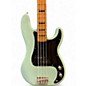 Used Squier Classic Vibe 1960S Precision Bass Surf Green Electric Bass Guitar