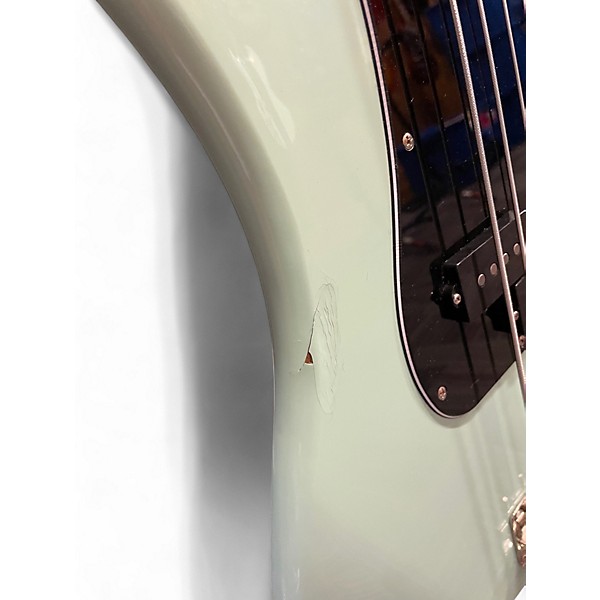 Used Squier Classic Vibe 1960S Precision Bass Surf Green Electric Bass Guitar