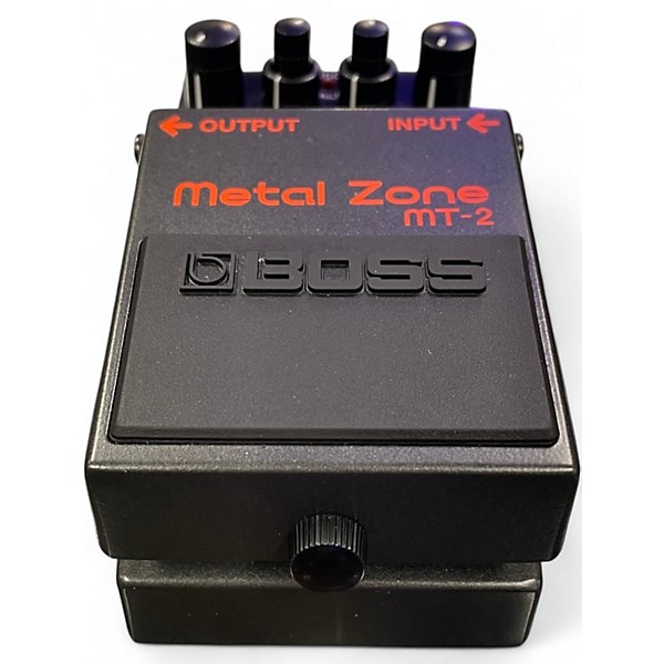 Used BOSS MT2 Metal Zone Distortion Effect Pedal