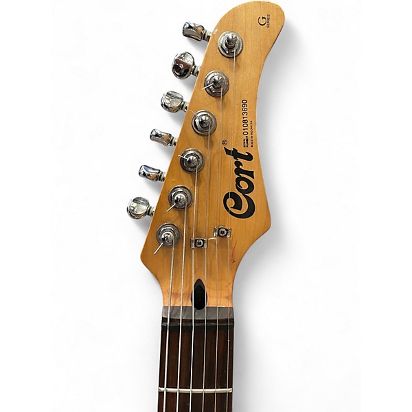 Used Cort G200 Trans Green Solid Body Electric Guitar