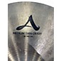 Used Zildjian 16in A Series Medium Thin Crash Cymbal