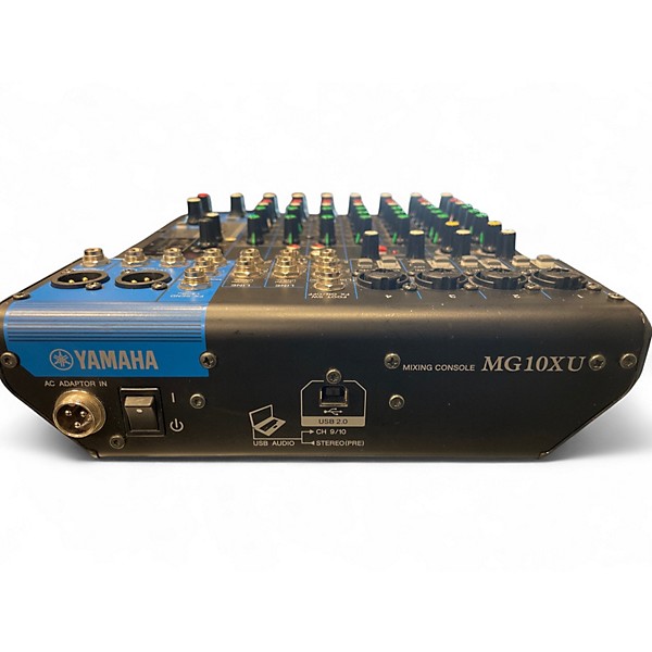 Used Yamaha MG10XU 10 Channel Mixer with Effects Unpowered Mixer