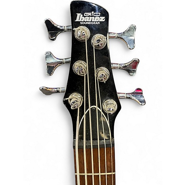 Used Ibanez GSR206 6 String 2 Color Sunburst Electric Bass Guitar
