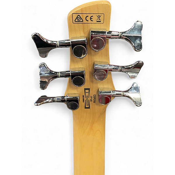 Used Ibanez GSR206 6 String 2 Color Sunburst Electric Bass Guitar