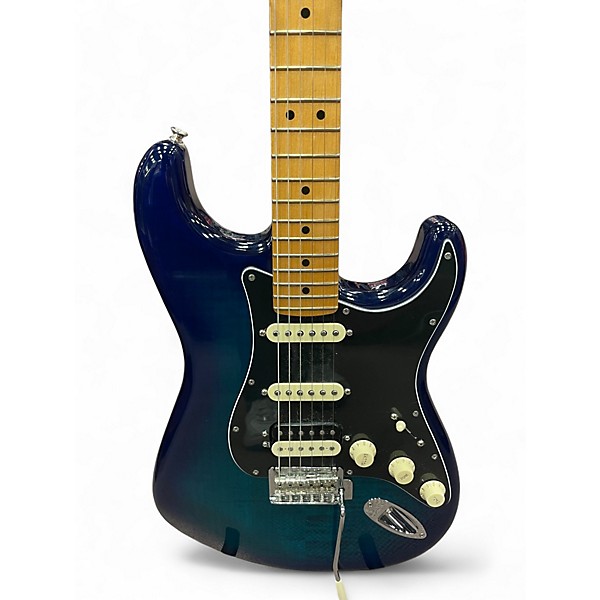 Used Fender Player Stratocaster HSS Blue Burst Solid Body Electric Guitar