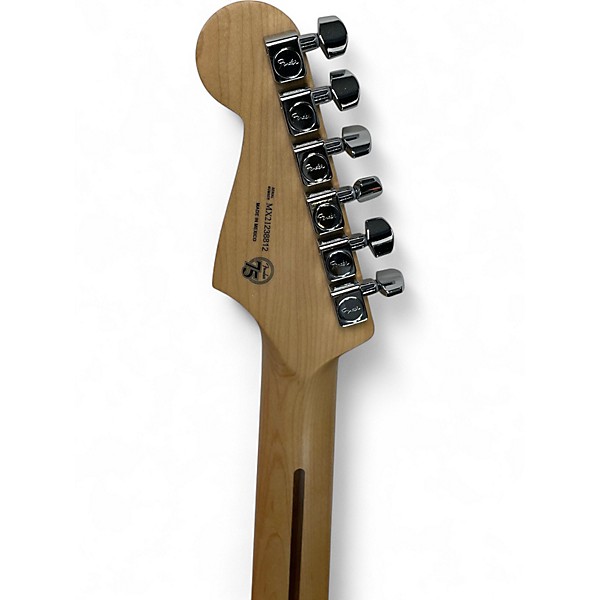 Used Fender FSR Player Stratocaster CME  Exclusive Surf Green w/ Mint Pickguard Solid Body Electric Guitar