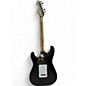 Used Squier Standard Stratocaster Black Solid Body Electric Guitar