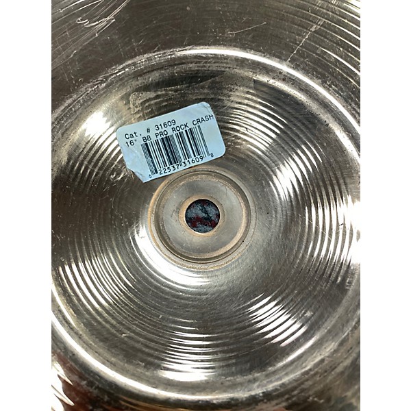 Used SABIAN 16in B8 Rock Crash Cymbal