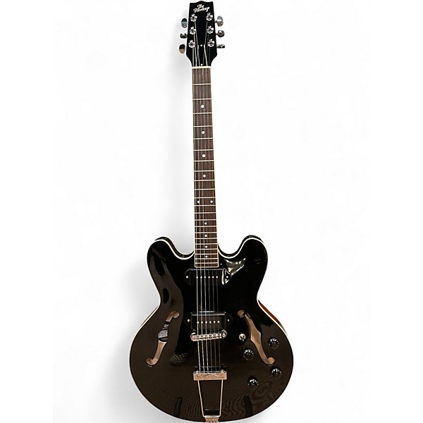 Used The Heritage STDH-530 Ebony Hollow Body Electric Guitar