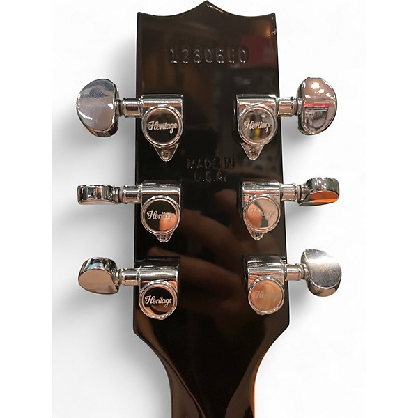 Used The Heritage STDH-530 Ebony Hollow Body Electric Guitar