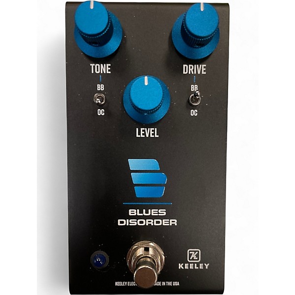 Used Keeley Blues Disorder Effect Pedal