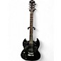 Used 2004 Epiphone SG 310 Left Handed Black Solid Body Electric Guitar thumbnail