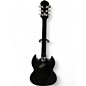 Used 2004 Epiphone SG 310 Left Handed Black Solid Body Electric Guitar