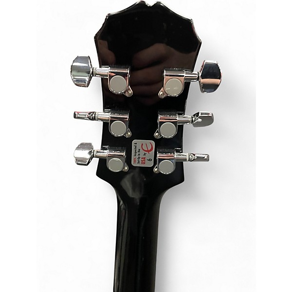 Used 2004 Epiphone SG 310 Left Handed Black Solid Body Electric Guitar