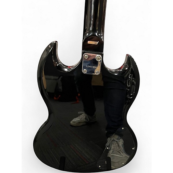 Used 2004 Epiphone SG 310 Left Handed Black Solid Body Electric Guitar