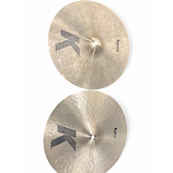 Used Zildjian 14in K Hi Hat Pair Cymbal