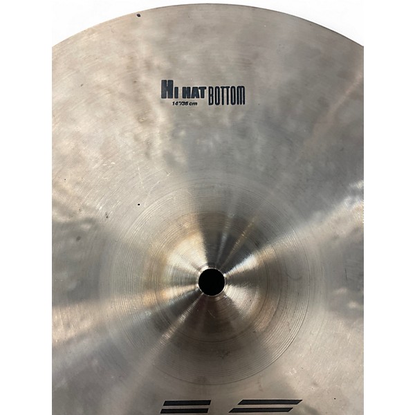 Used Zildjian 14in K Hi Hat Pair Cymbal