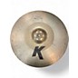 Used Zildjian 21in K Custom Hybrid Ride Cymbal