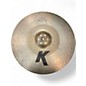 Used Zildjian 21in K Custom Hybrid Ride Cymbal