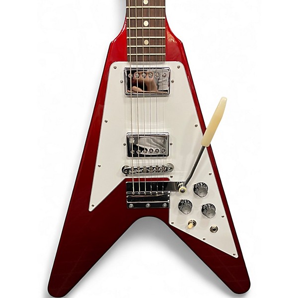 Used Gibson 1967 mahogany flying v Sparkling Burgundy Solid Body Electric Guitar