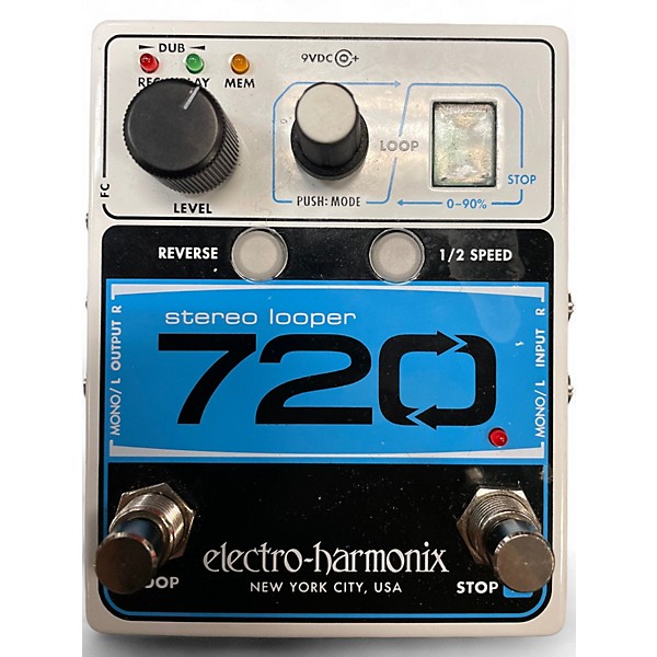 Used Electro-Harmonix 720 Stereo Looper Pedal