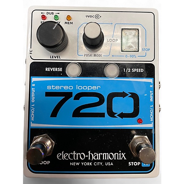 Used Electro-Harmonix 720 Stereo Looper Pedal