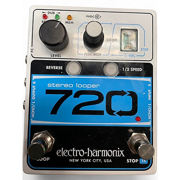 Used Electro-Harmonix 720 Stereo Looper Pedal