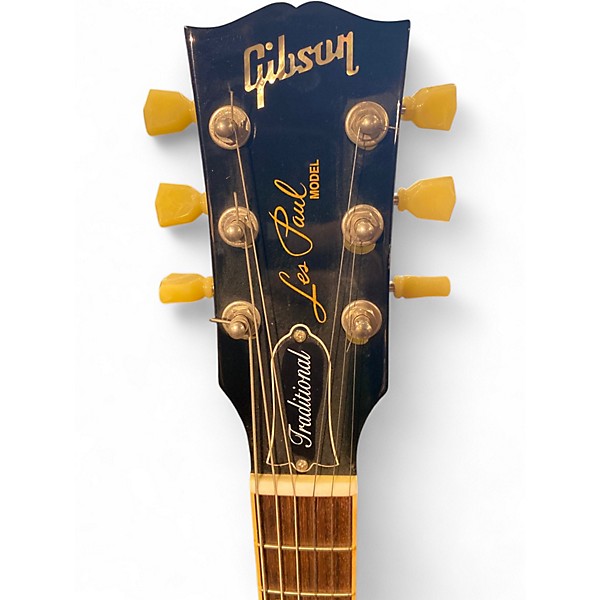 Used 2010 Gibson Les Paul Traditional Tobacco Burst Solid Body Electric Guitar