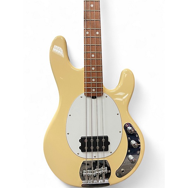 Used Sterling by Music Man Sub 4 Buttercream Electric Bass Guitar