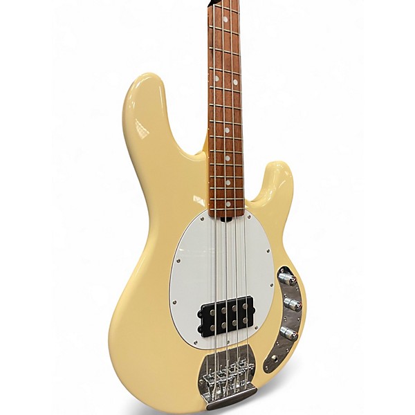 Used Sterling by Music Man Sub 4 Buttercream Electric Bass Guitar