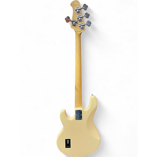 Used Sterling by Music Man Sub 4 Buttercream Electric Bass Guitar