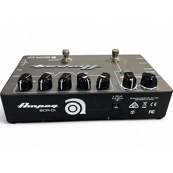 Used Ampeg SCR-DI Bass Preamp Overdrive Bass Effect Pedal