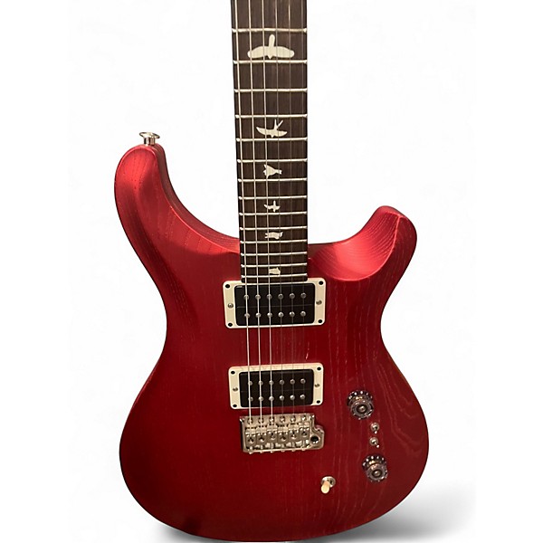 Used PRS CE24-08 Swamp Ash Ltd Red Apple Metallic Solid Body Electric Guitar