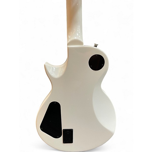 Used Harley Benton L-1000 WHITE Solid Body Electric Guitar