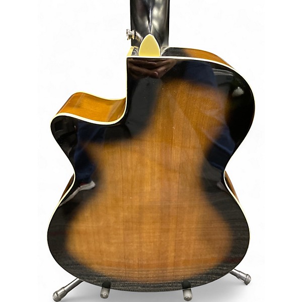 Used Ibanez AEG1812II DARK VIOLIN SUNBURST 12 String Acoustic Electric Guitar