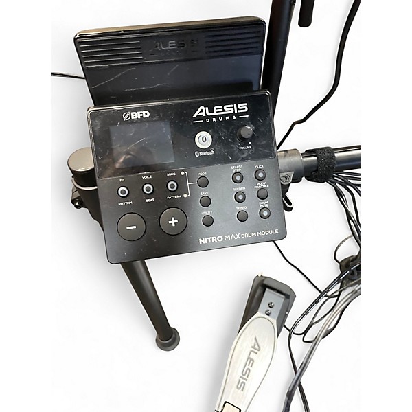 Used Alesis NITRO MAX Electric Drum Set